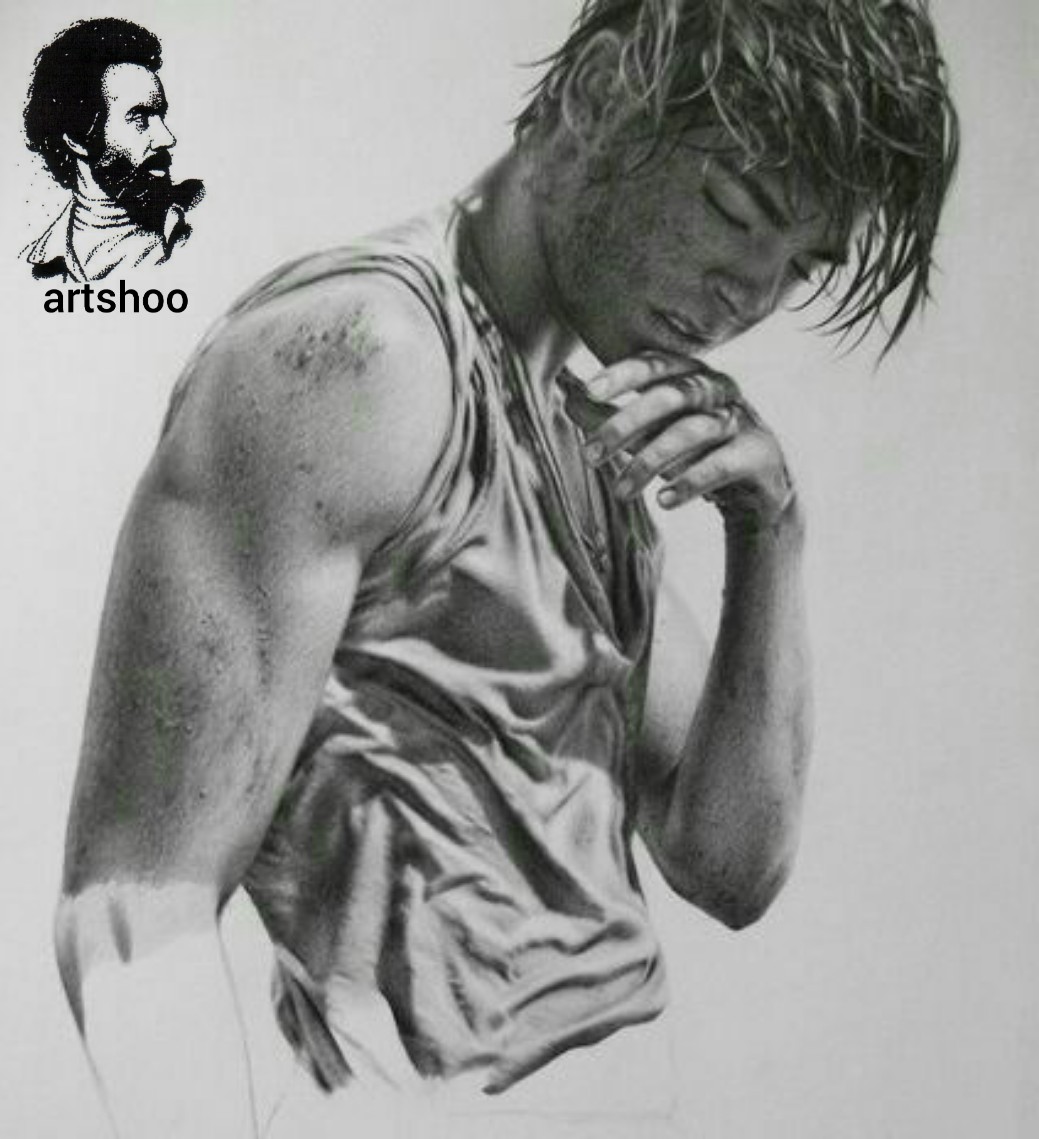 نقاشی سیاه قلم